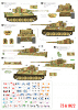Star Decals 72-A1022 German tanks in Italy # 2. Tigers. 1/72